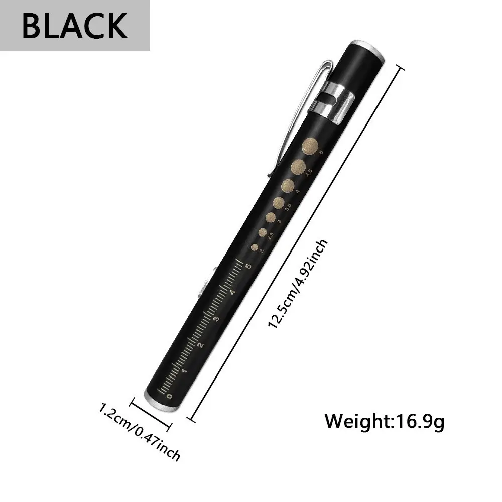 USB Rechargeable Medical Flashlight with Dual Light Modes - Image 3