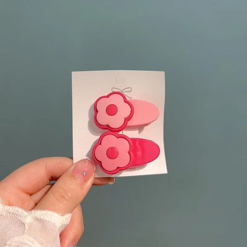 Pink Hairpin Clips for Girls Summer Bangs Clip - Image 13