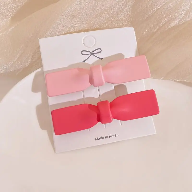 Pink Hairpin Clips for Girls Summer Bangs Clip - Image 3