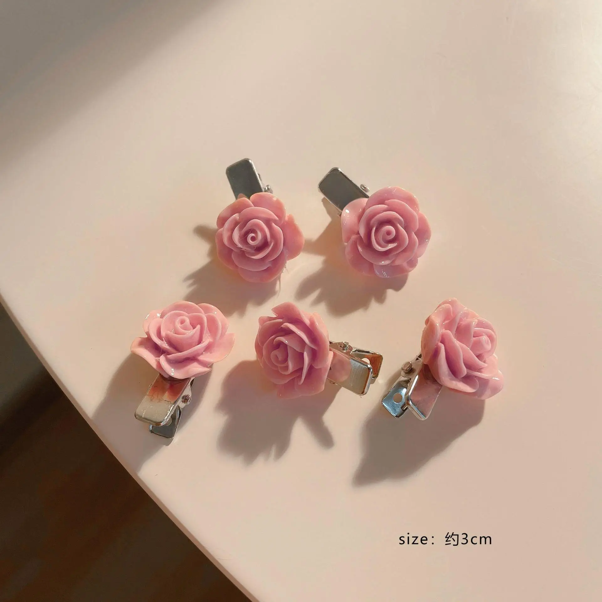 Pink Hairpin Clips for Girls Summer Bangs Clip - Image 31