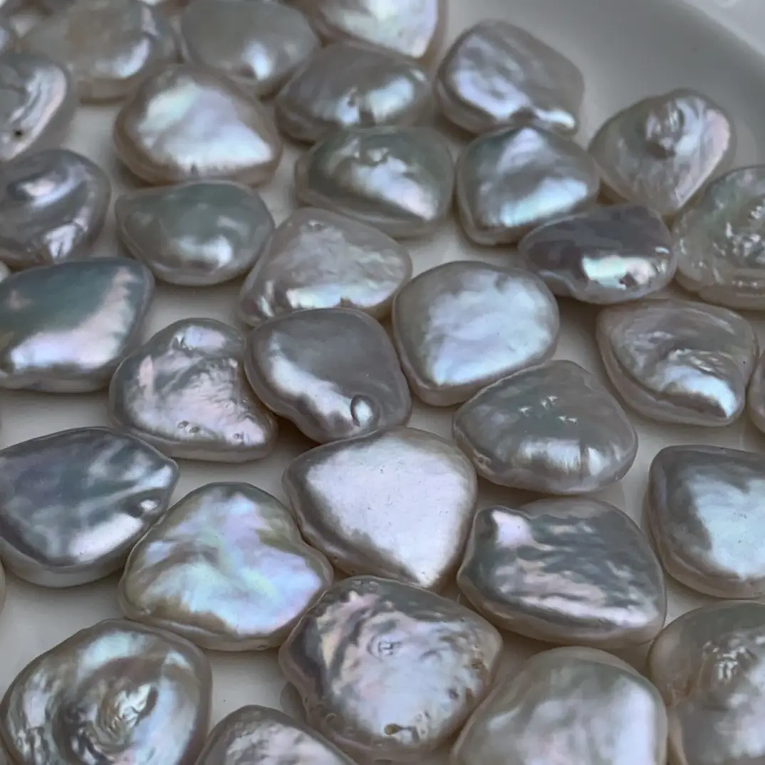 Natural Baroque Pearl Heart Shape 13-16