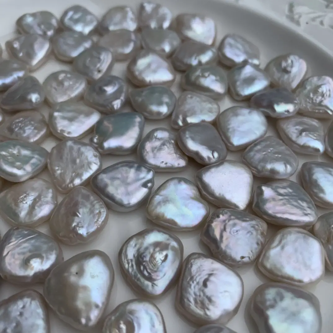 Natural Baroque Pearl Heart Shape 13-16