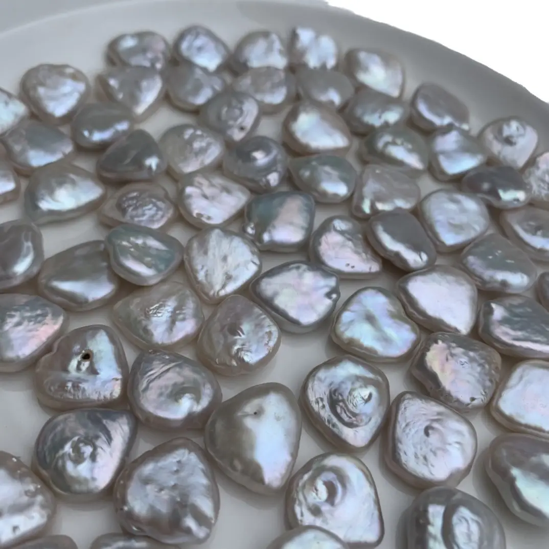 Natural Baroque Pearl Heart Shape 13-16