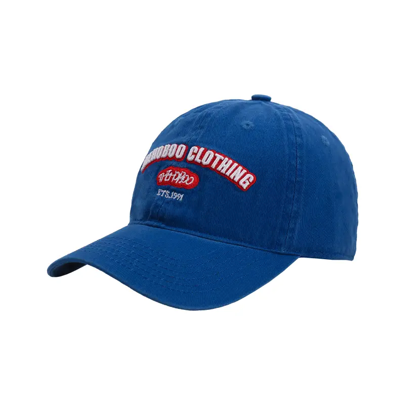 Women's Korean Style Washed Baseball Cap with Letter Embroidery - Image 6