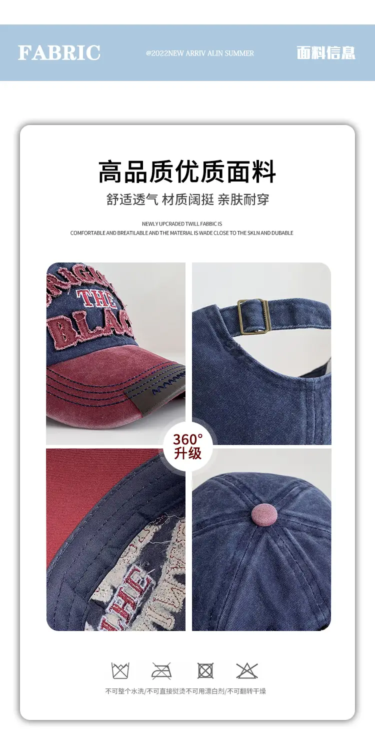 Men's "Origins The Black" Baseball Cap — feature 5