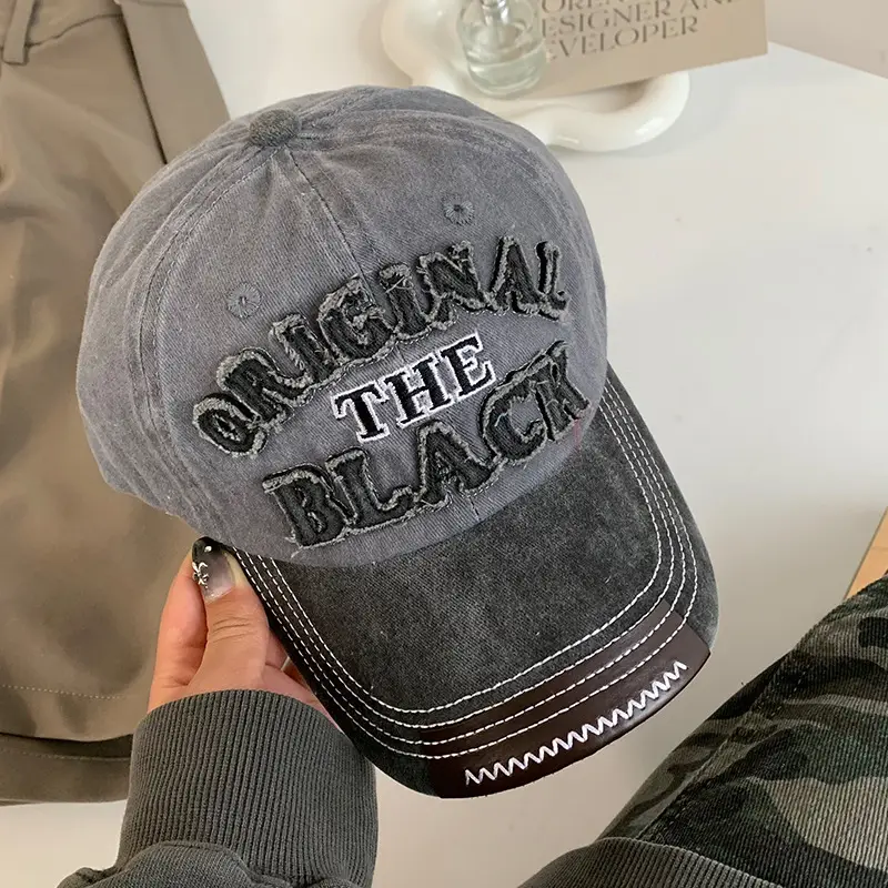 Men's "Origins The Black" Baseball Cap - Image 7