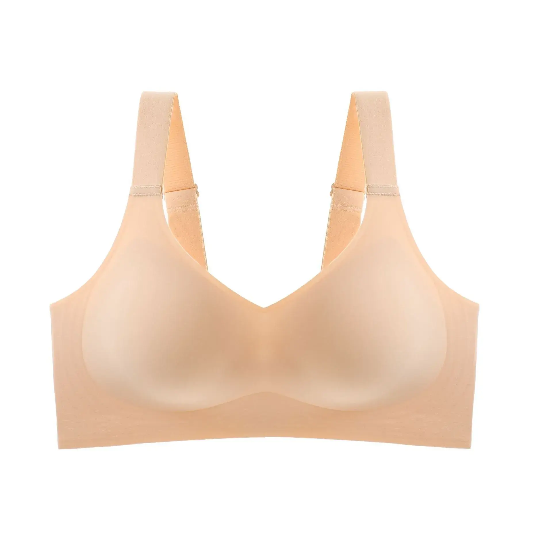 Thin Jelly Push-Up Bra for Large Busts, Seamless, No Underwire - Image 3