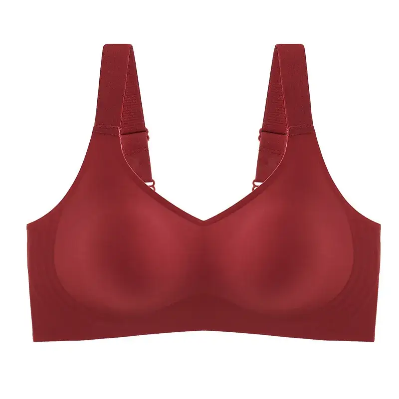 Thin Jelly Push-Up Bra for Large Busts, Seamless, No Underwire - Image 2