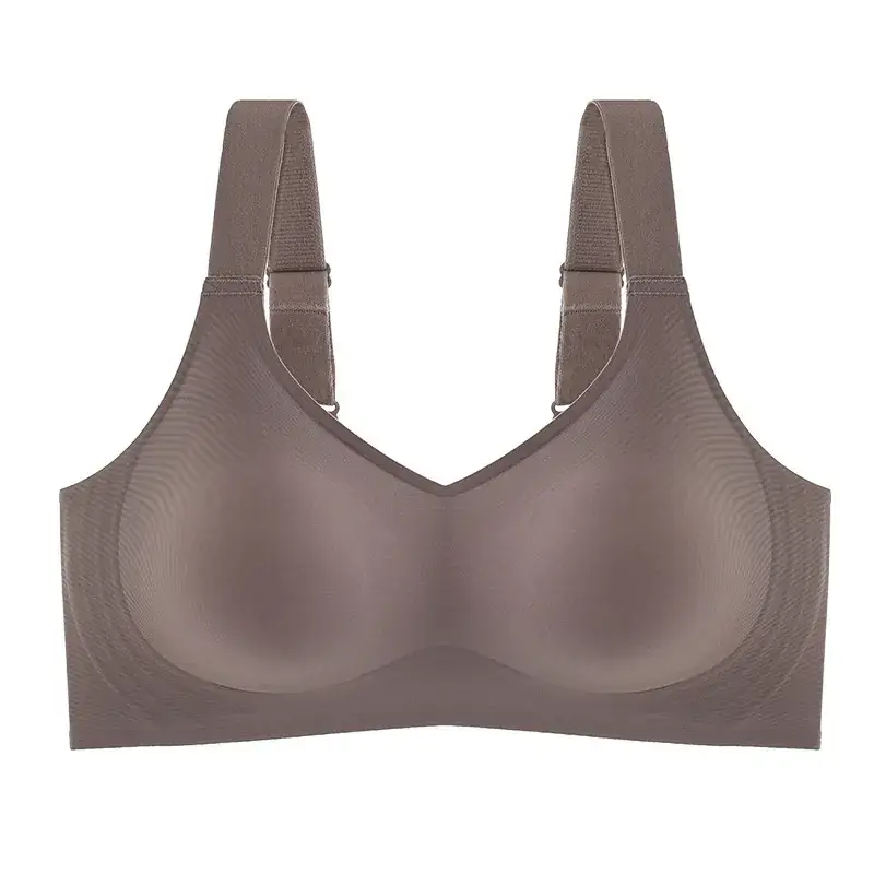 Thin Jelly Push-Up Bra for Large Busts, Seamless, No Underwire - Image 5