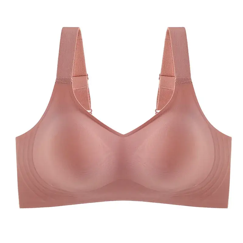 Thin Jelly Push-Up Bra for Large Busts, Seamless, No Underwire - Image 6