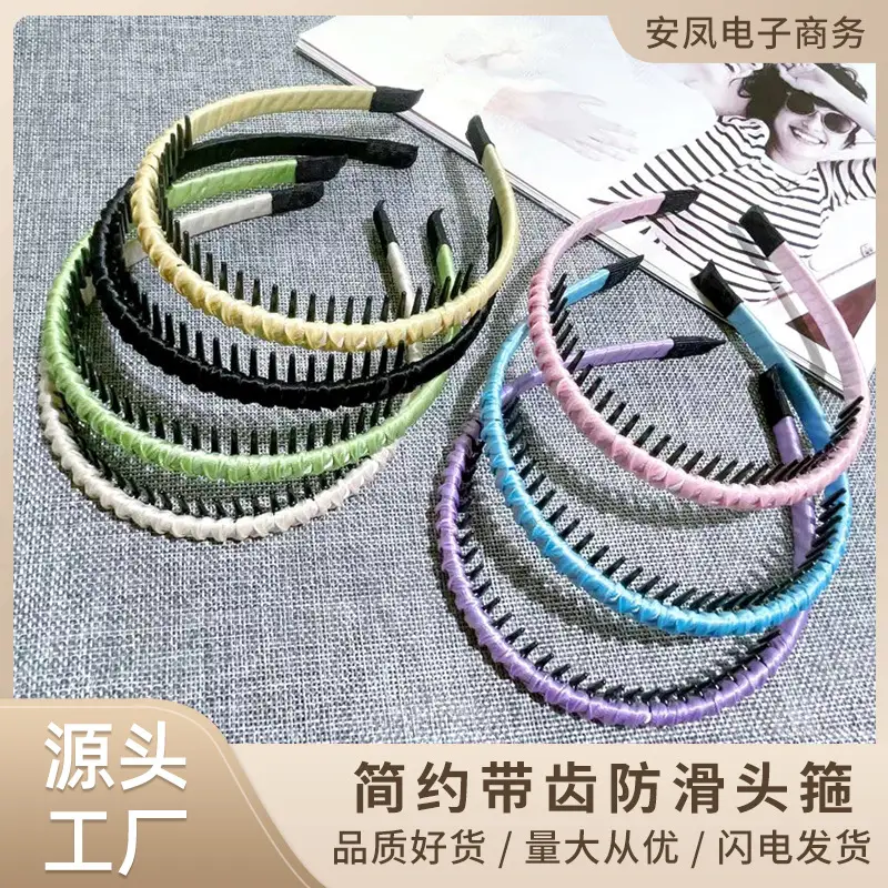 Pink Tooth Non-Slip Hairband for Girls