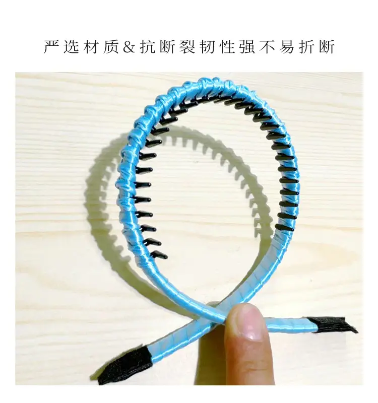 Pink Tooth Non-Slip Hairband for Girls — feature 3