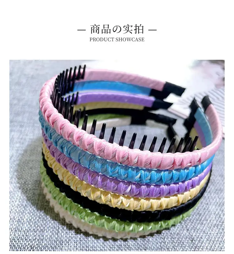 Pink Tooth Non-Slip Hairband for Girls — feature 7