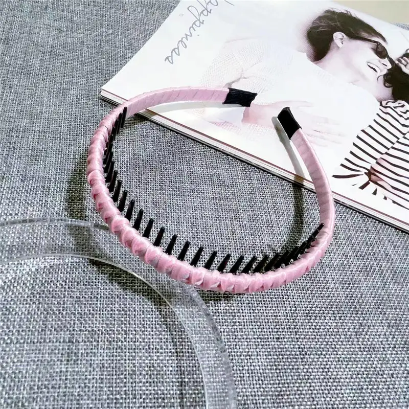Pink Tooth Non-Slip Hairband for Girls