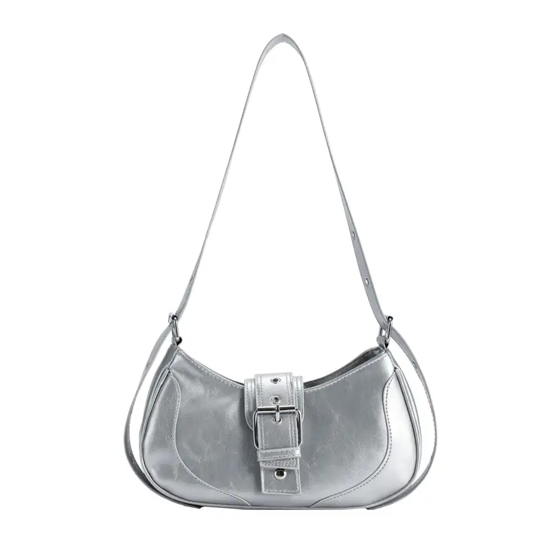 Women's French Style White Shoulder Bag 2023 - Image 8
