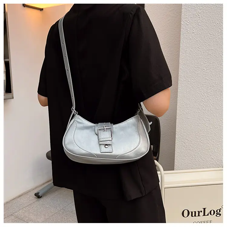 Women's French Style White Shoulder Bag 2023 — feature 10