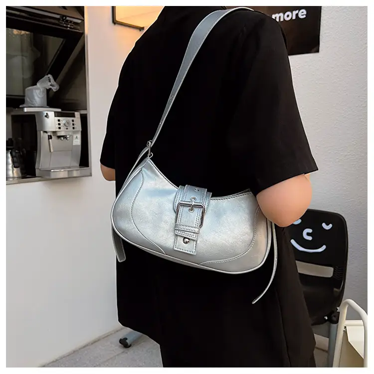 Women's French Style White Shoulder Bag 2023 — feature 11