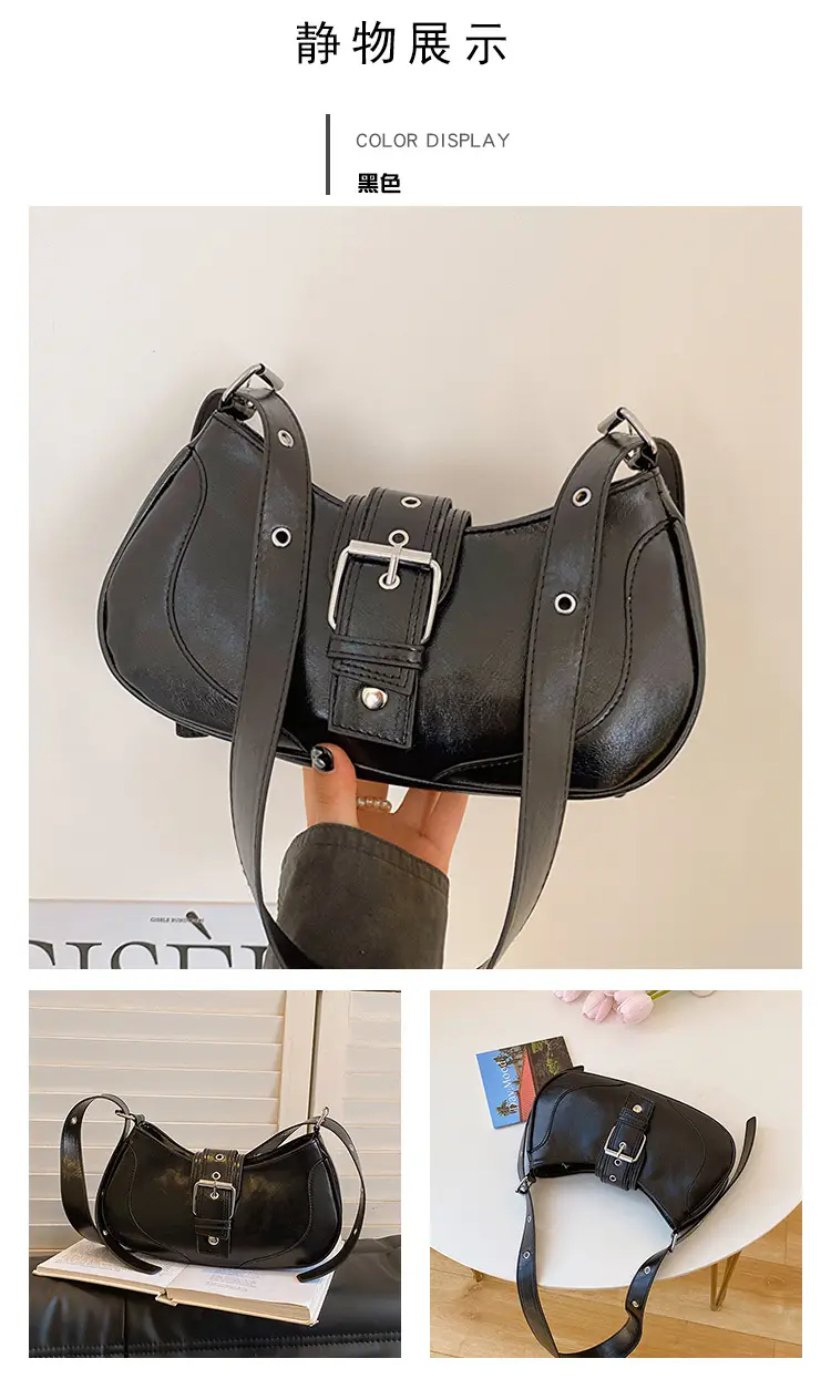 Women's French Style White Shoulder Bag 2023 — feature 16