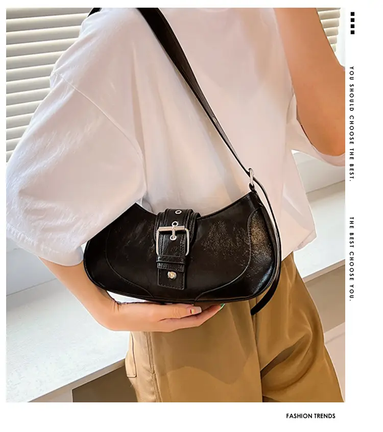 Women's French Style White Shoulder Bag 2023 — feature 2