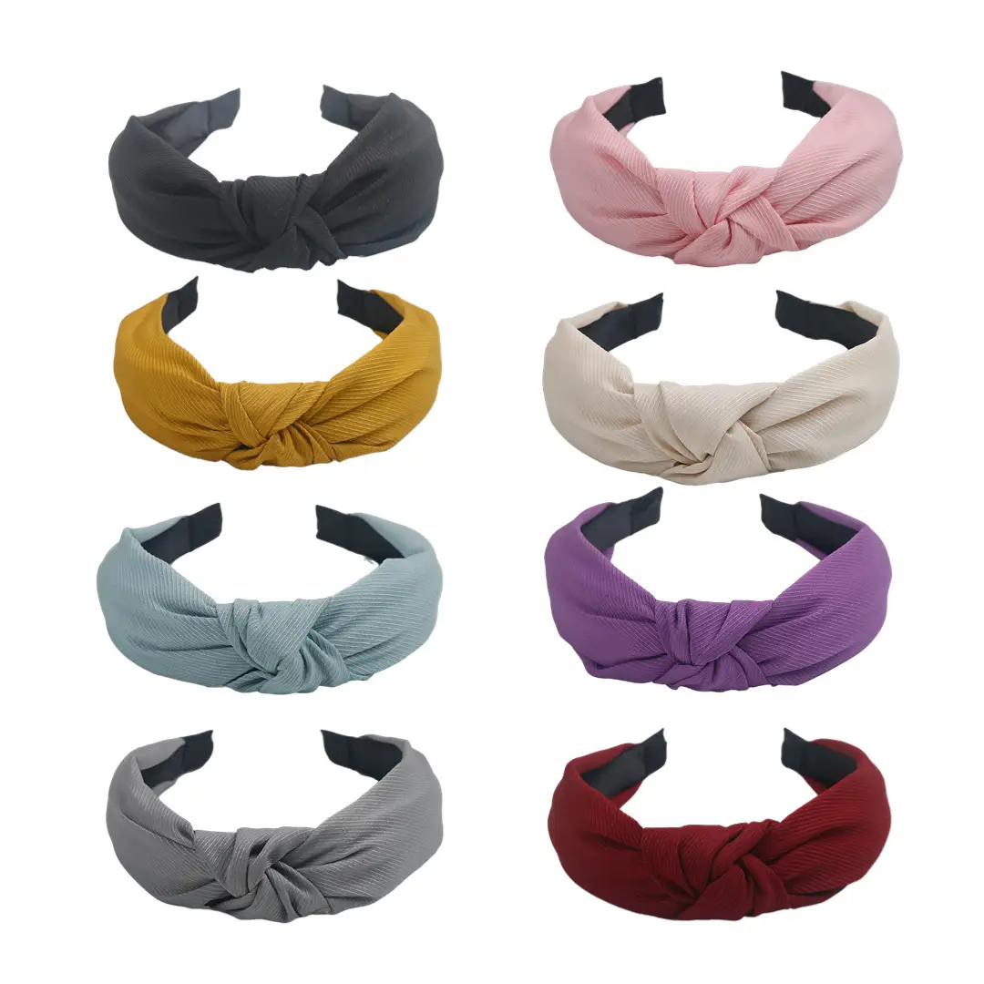 Red Knotted Hairband for Women Men - Image 10