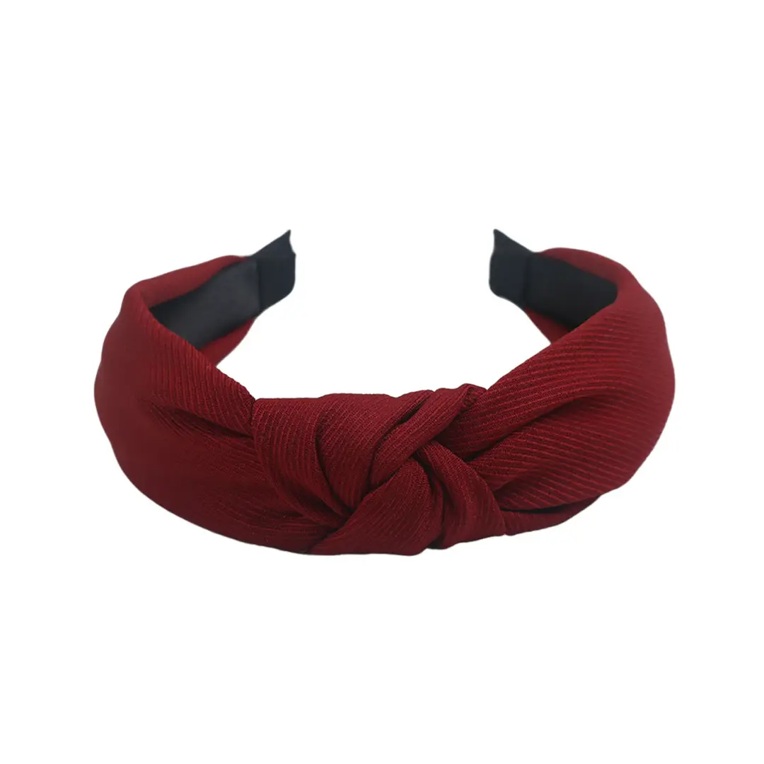 Red Knotted Hairband for Women Men - Image 6