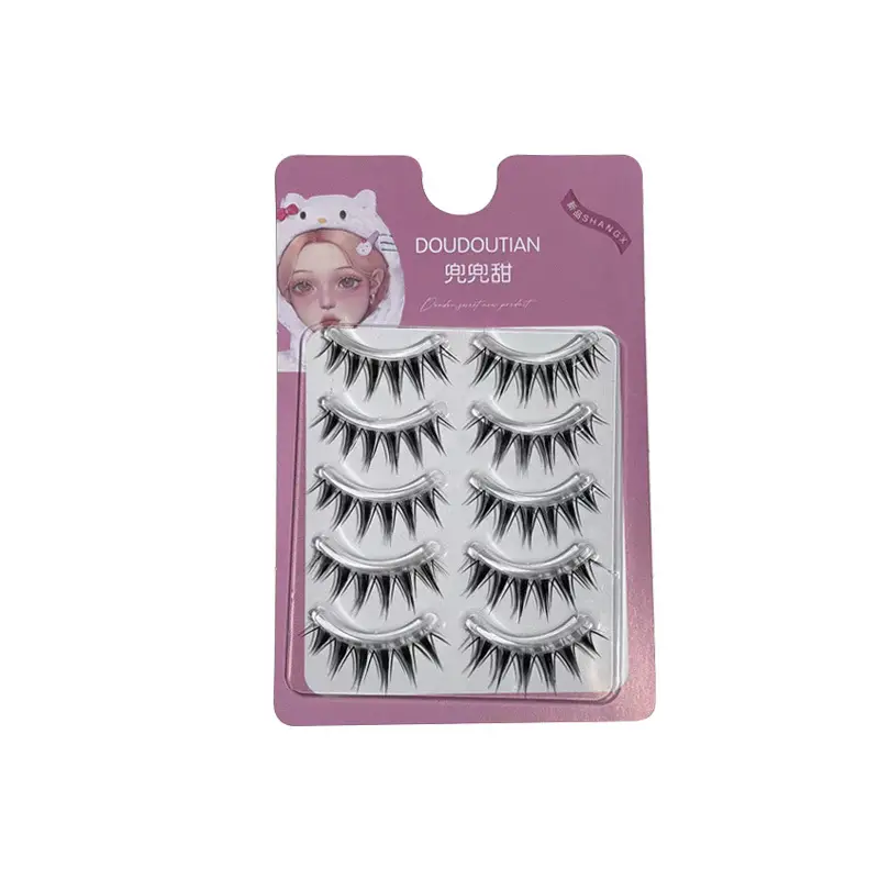 Sweet Barbie Thick Cartoon Women's Group False Eyelashes - Image 6