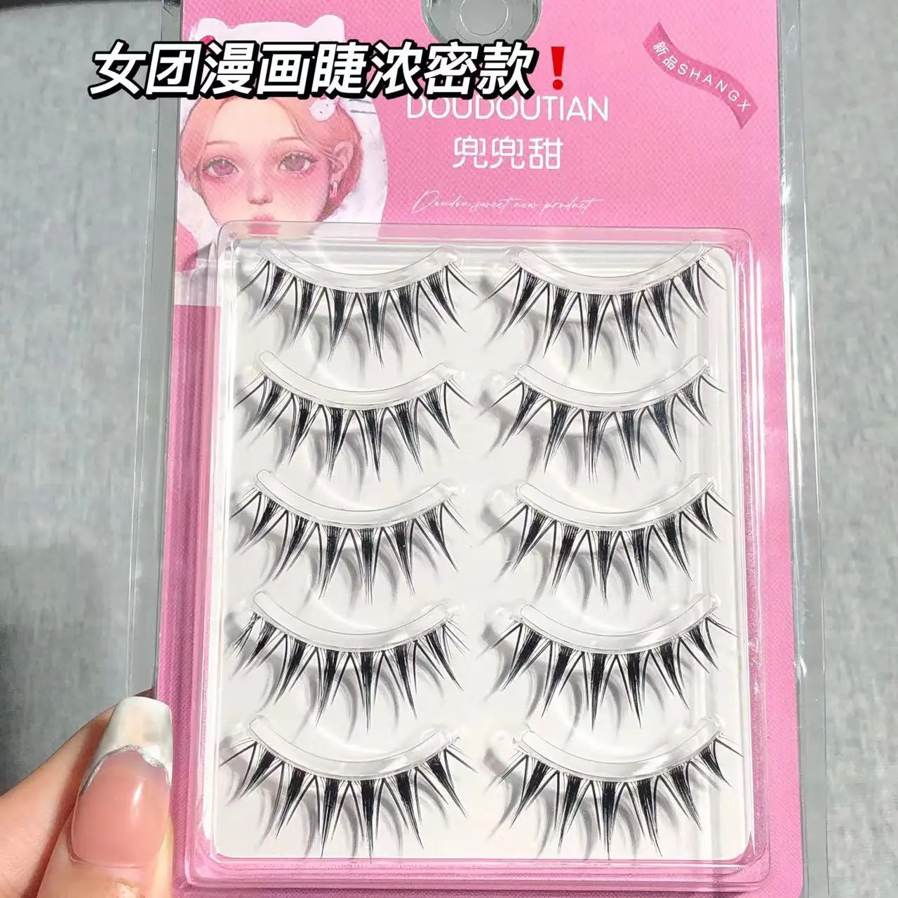 Sweet Barbie Thick Cartoon Women's Group False Eyelashes — feature 5