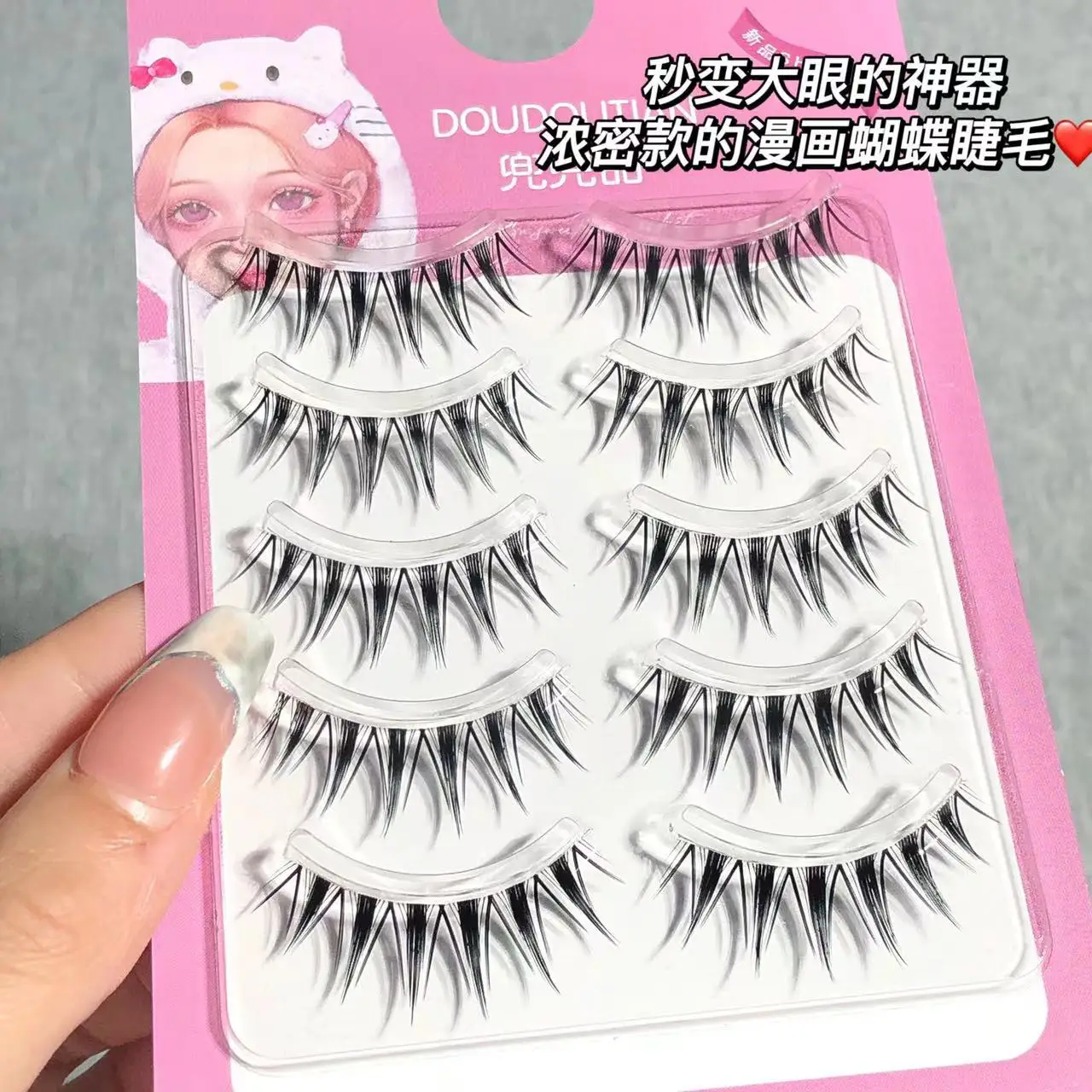 Sweet Barbie Thick Cartoon Women's Group False Eyelashes — feature 6