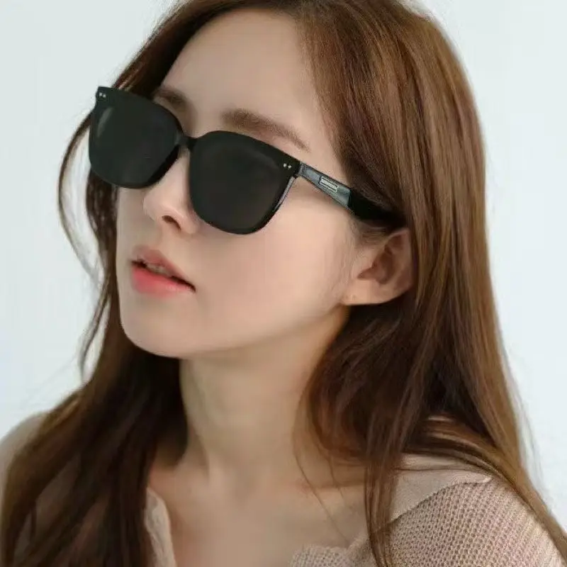 2025 Sunglasses Black Square Frame Anti-UV Girls - Image 7