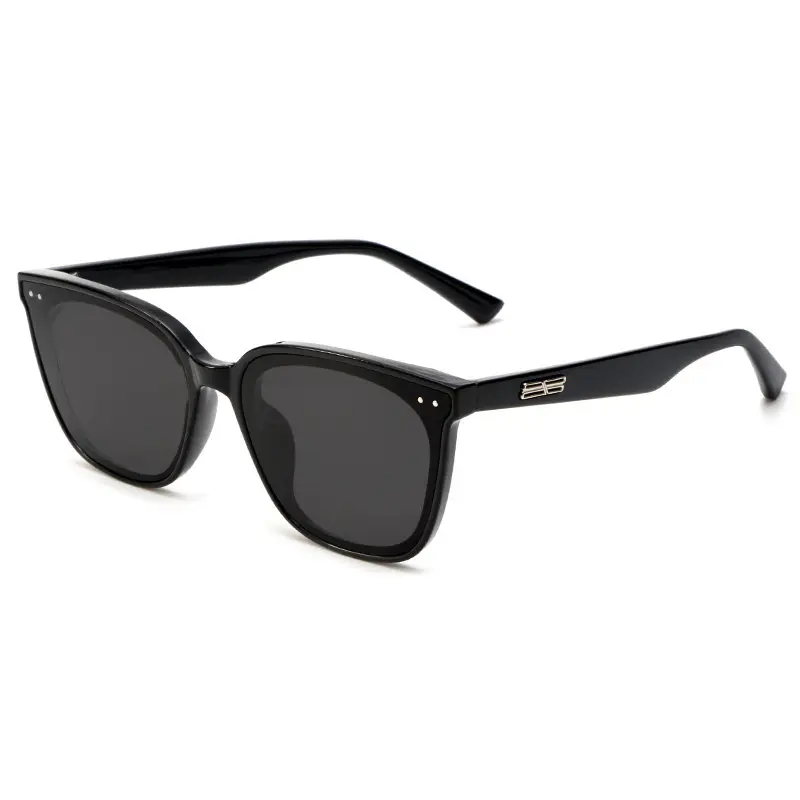2025 Sunglasses Black Square Frame Anti-UV Girls - Image 10