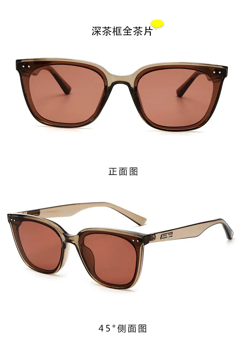 2025 Sunglasses Black Square Frame Anti-UV Girls β feature 12
