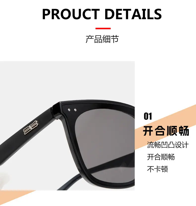 2025 Sunglasses Black Square Frame Anti-UV Girls β feature 3