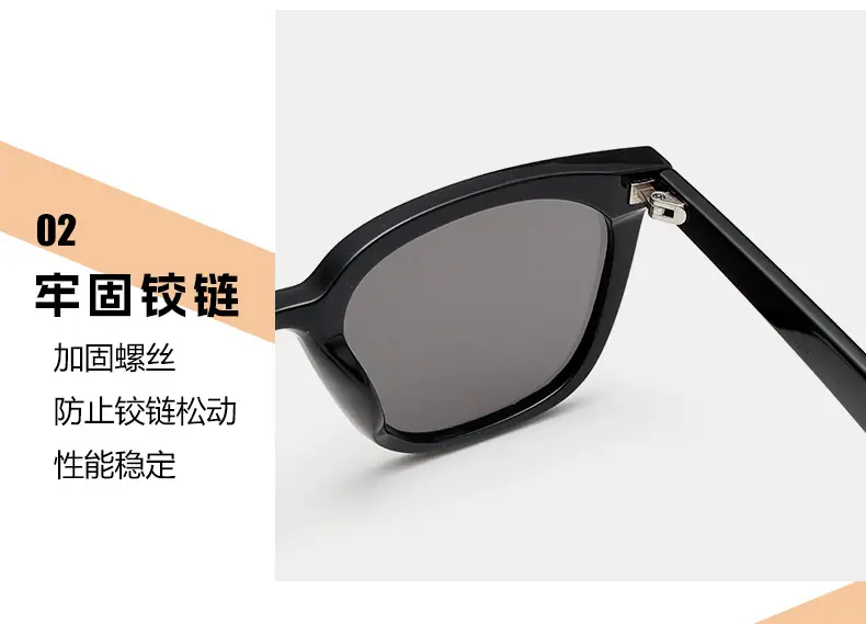 2025 Sunglasses Black Square Frame Anti-UV Girls β feature 4