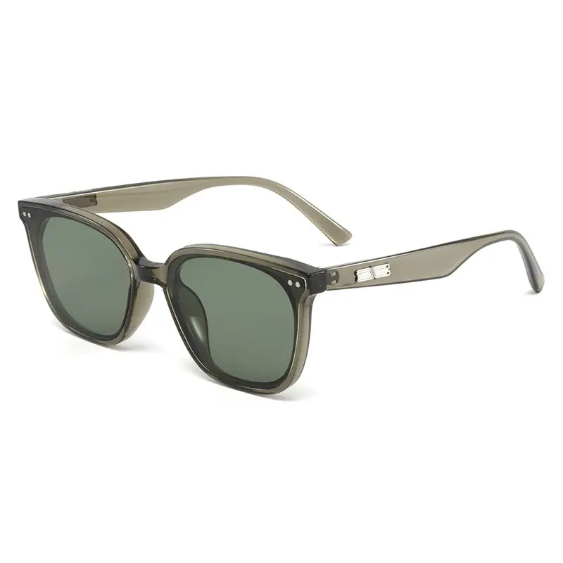 2025 Sunglasses Black Square Frame Anti-UV Girls - Image 3