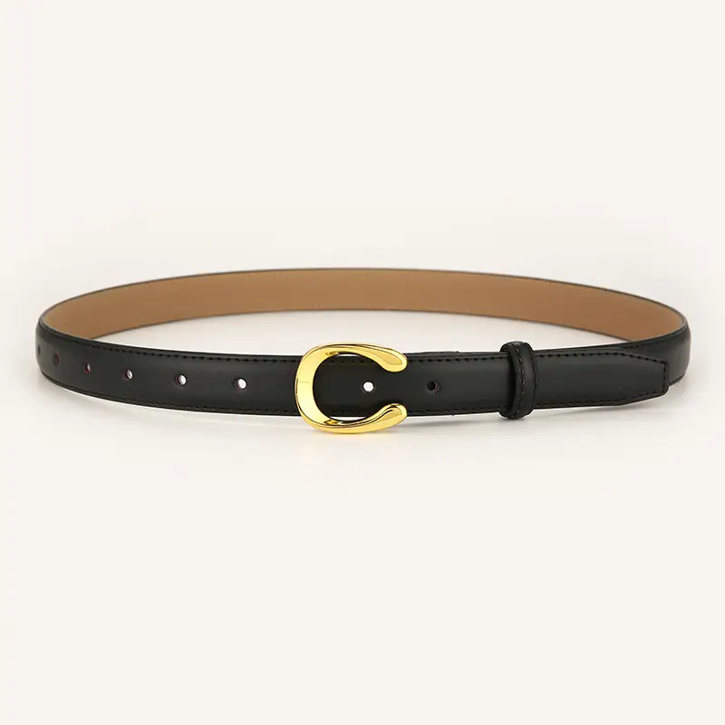 Women Brown Genuine Leather Belt Summer Wear - Image 6