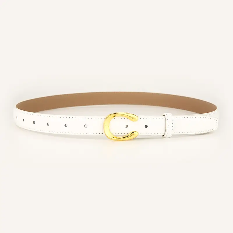 Women Brown Genuine Leather Belt Summer Wear - Image 8