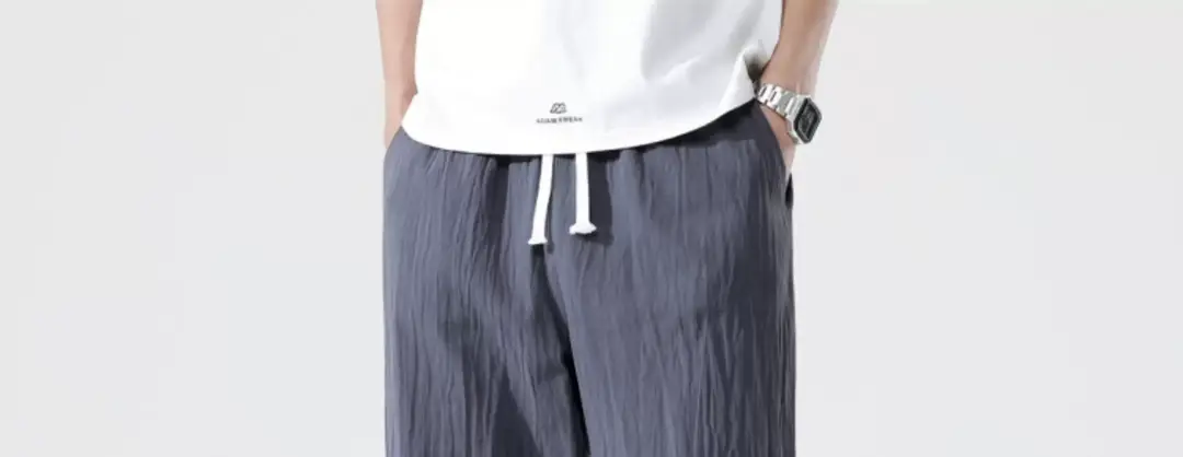 Men Loose Fit Casual Pants Cotton Linen Summer — feature 11
