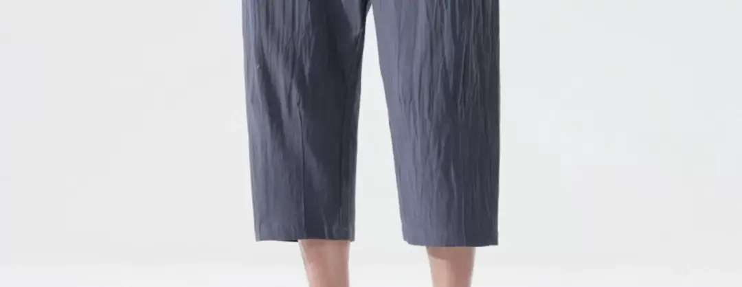 Men Loose Fit Casual Pants Cotton Linen Summer — feature 12
