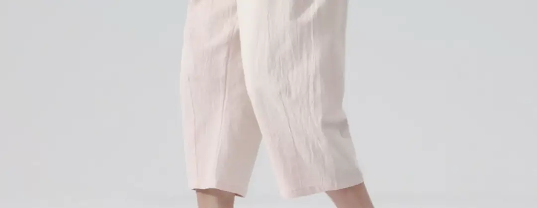 Men Loose Fit Casual Pants Cotton Linen Summer — feature 15