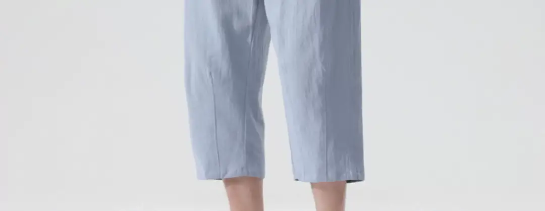 Men Loose Fit Casual Pants Cotton Linen Summer — feature 9