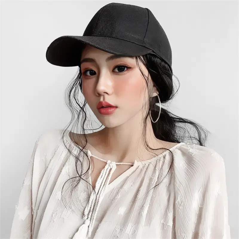 Women's Big Wave Cap Wig Mid-Length Hair Trendy - Image 2