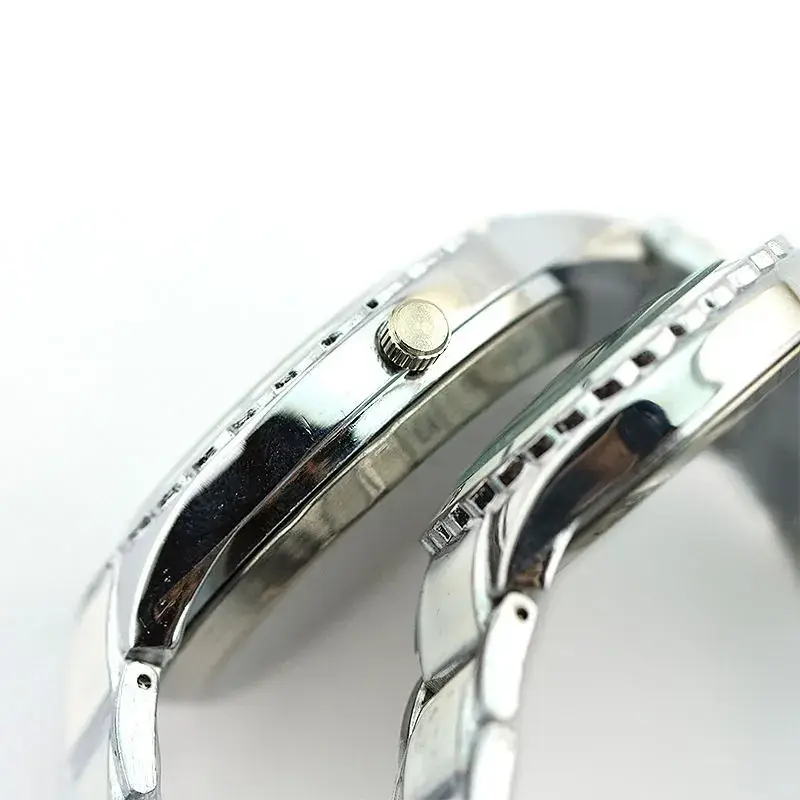Women's Rose Gold Skeleton Watch with Large Dial
