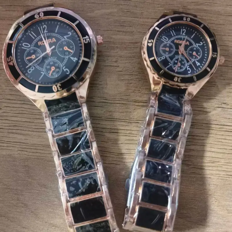 Women's Rose Gold Skeleton Watch with Large Dial — feature 15