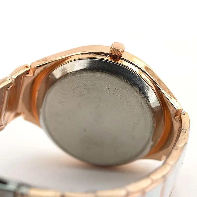 Women's Rose Gold Skeleton Watch with Large Dial — feature 3