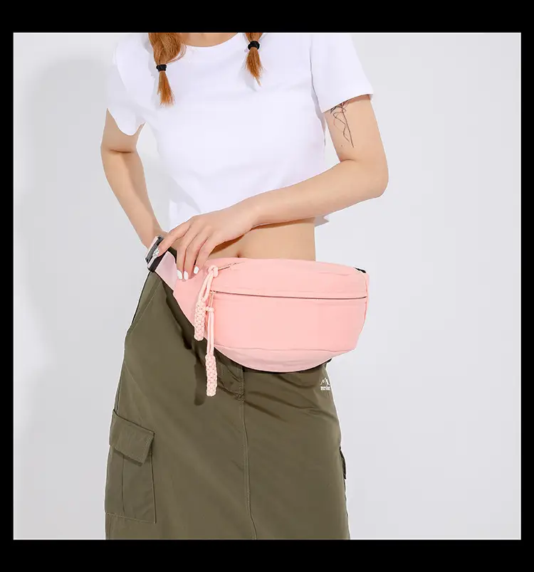 Women's Orange Canvas Crossbody Bag Large Capacity — feature 4