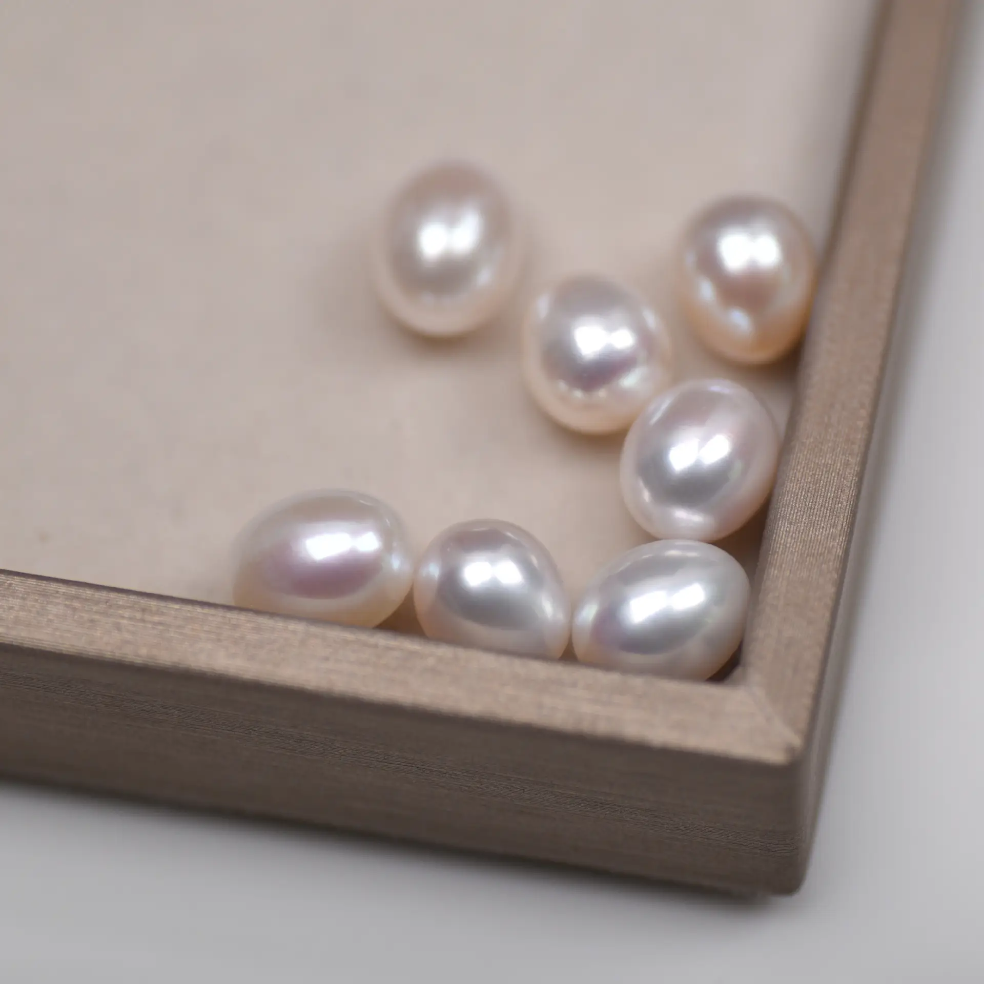 Natural Freshwater Pearls Half-Hole Rice Beads — feature 5