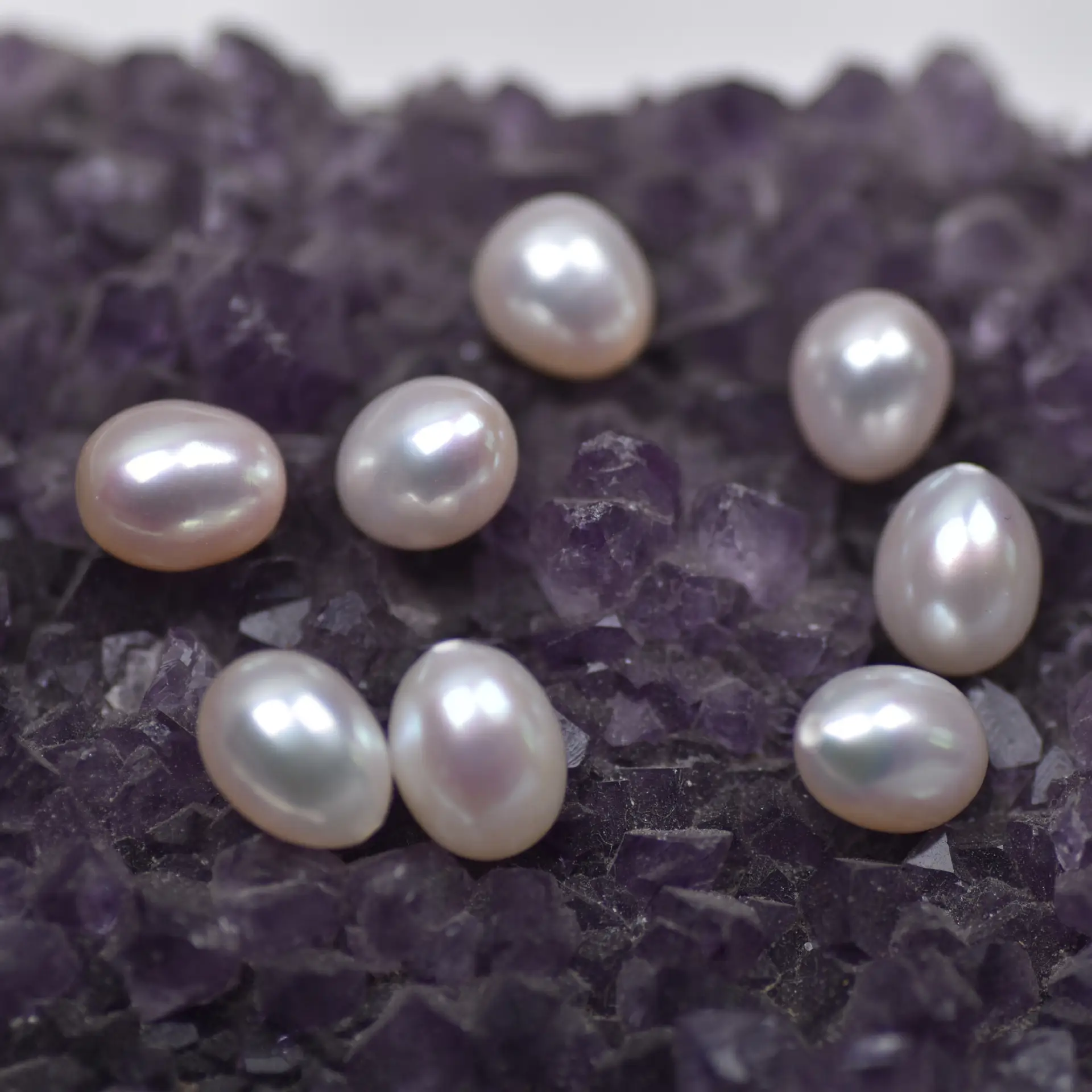 Natural Freshwater Pearls Half-Hole Rice Beads — feature 7