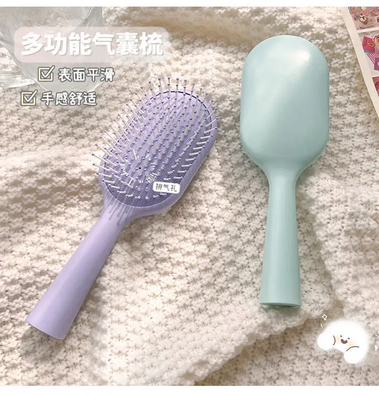 Women's Air Cushion Hair Brush Lavender — feature 17