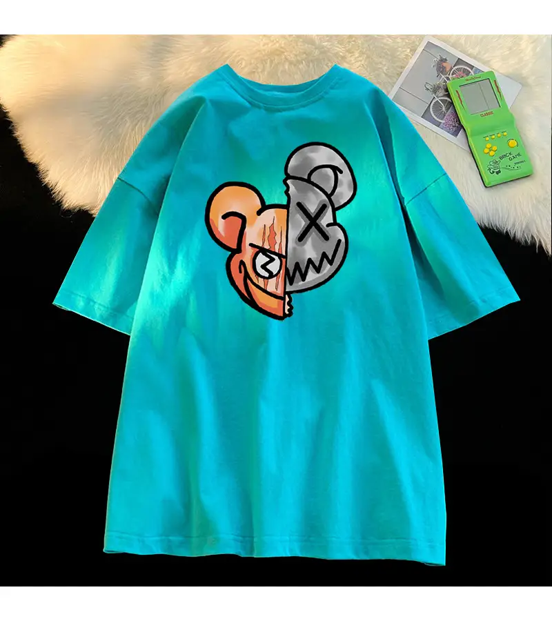 Women Purple Graphic T-Shirt Short Sleeve 2023 — feature 19