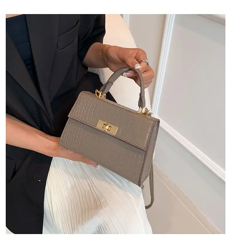 Retro Style Single Shoulder Small Bag 2025 New Trendy This Year's Trendy Fashionable Simple Small Square Bag for Women — feature 18